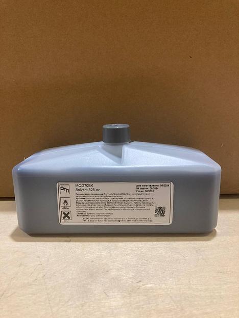 Растворитель чернил MC-270 BK для маркировочных принтеров Domino, 825 мл ОПТ фото 1