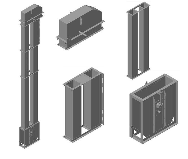 Головка и штаны в сборе Нории НЗ - 175 т/ч фото 1