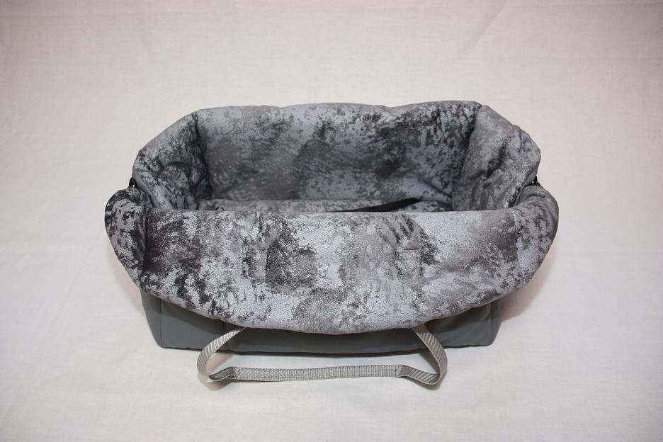 Сумка-переноска Тутси-авто 3 в 1 (эко-кожа) №1 серый Барс для домашнего питомца ОПТ фото 5