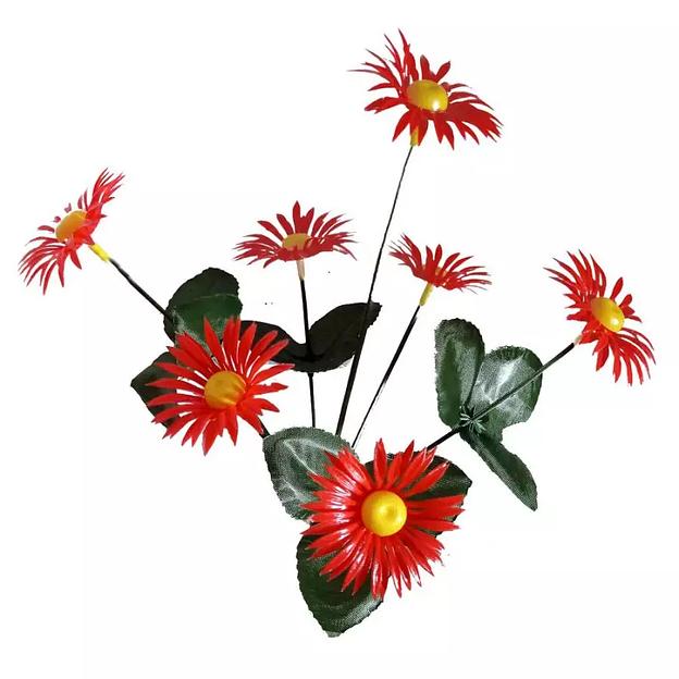 Букет астры 7 голов 30см 311-9274 фото 2