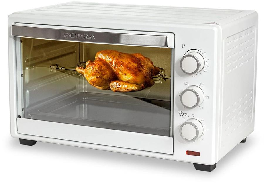 Электропечь Supra MTS-3291 1600Вт белый фото 2