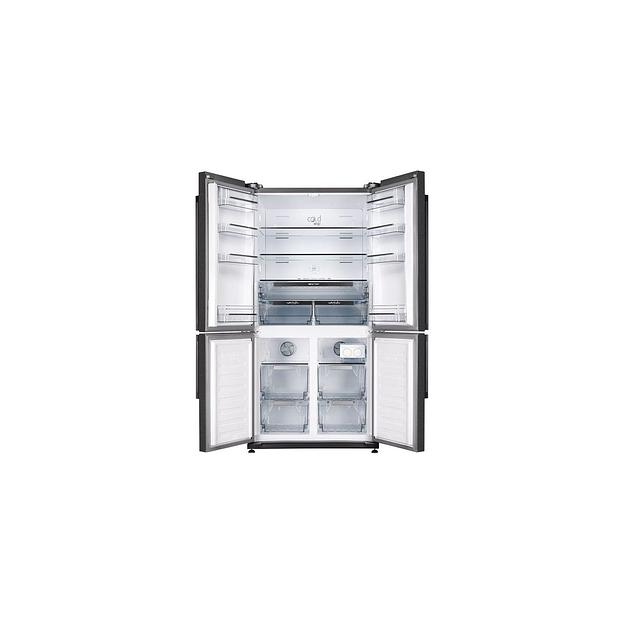 Холодильник трехкамерный KUPPERSBERG NMFV 18591 DX Side by Side, темный металл фото 1