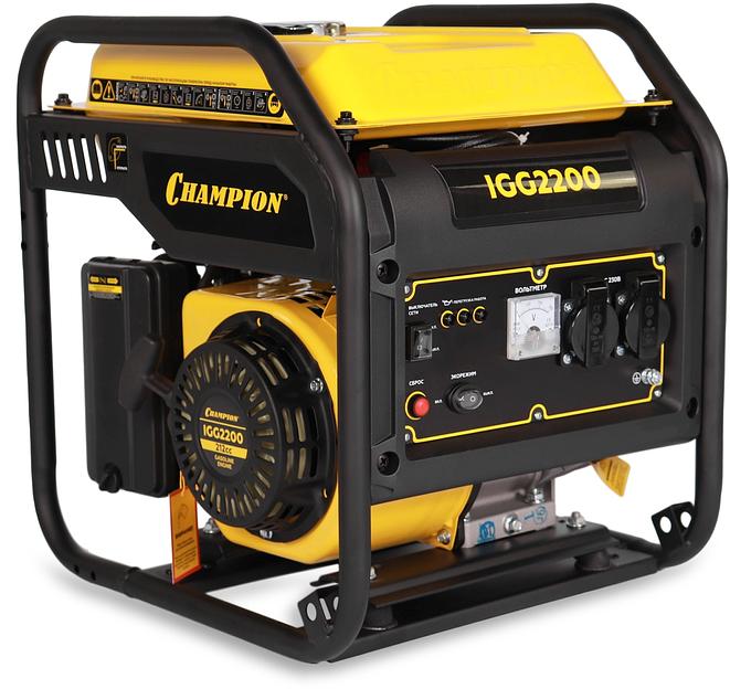 Генератор Champion IGG2200 2100кВт фото 2
