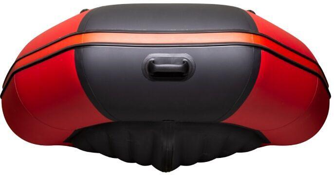 Лодка Таймень NX 4000 НДНД PRO, 4000*1800*495 мм., цвет: красный-черный фото 6