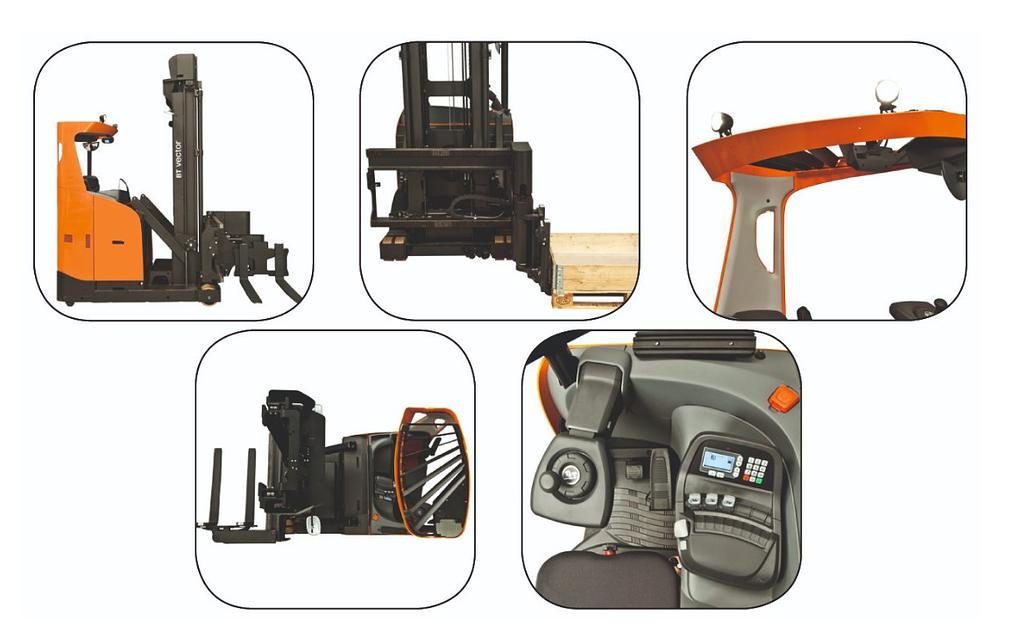 Штабелер узкопроходной Toyota VRE125 Vector, серия R, без подъема кабины фото 2