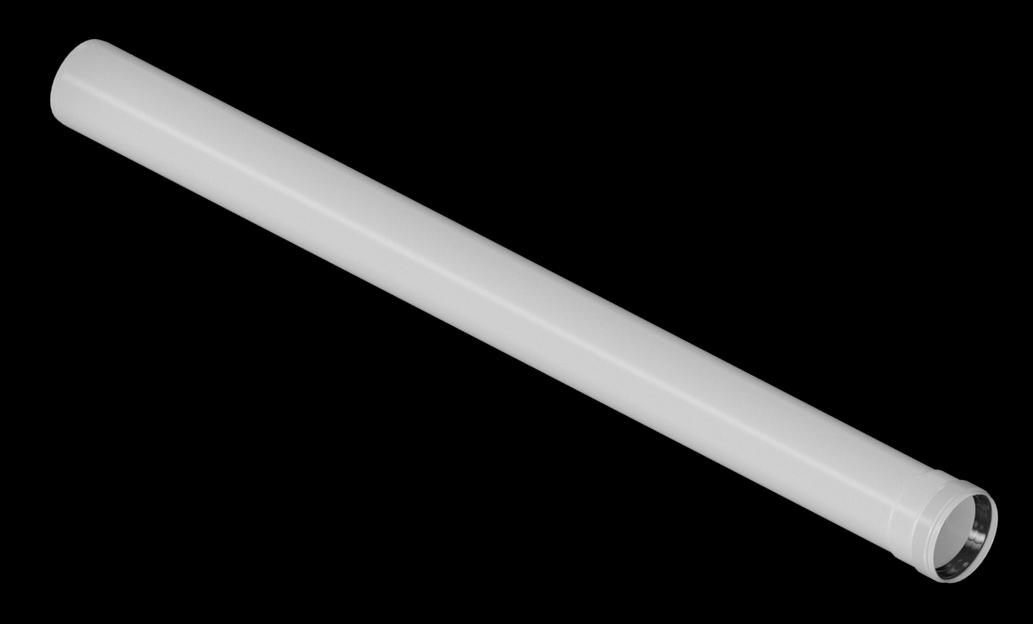 Удлинительная труба конденсационная «VIVAT» д. 80 мм, 2.5 м ОПТ фото 1