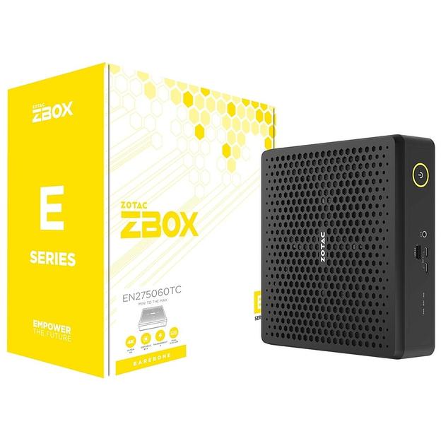 Платформа системного блока с ЦПУ Zotac ZOTAC ZBOX-EN275060TC-BE,Ultra 7 255HX, RTX 5060 Ti LAPTOP,2x DDR5 and M.2 SSD SLOTS,wifi,bt,EU plug DUAL 5G LAN, 2x DP, 1x HDMI фото 1