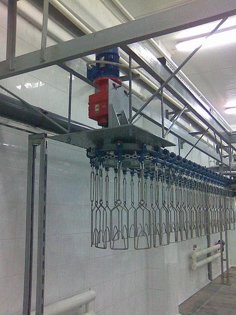 Подвесной конвейер убоя/потрошения птицы ВИ-1020 фото 3