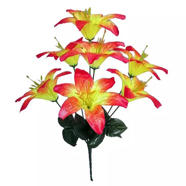 Букет лилий на 7 голов 37см 002-511 фото 3