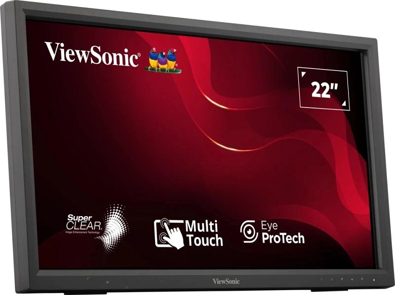 Монитор ViewSonic 21.5" TD2223-2 черный VA LED 16:9 DVI HDMI M/M глянцевая 250cd 170гр/160гр 1920x1080 75Hz VGA FHD USB Touch 4.5кг фото 2