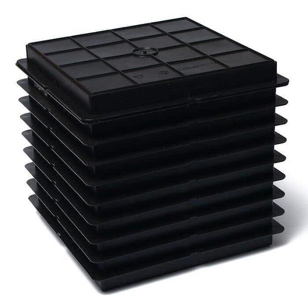 Формы тротуарной плитки клетка 30×30×3 см викинг опт фото 3