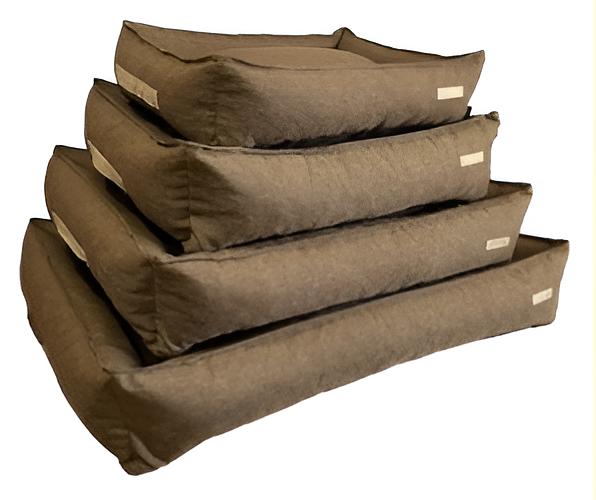 Лежак для кошек и собак «Life» коричневый ОПТ фото 1