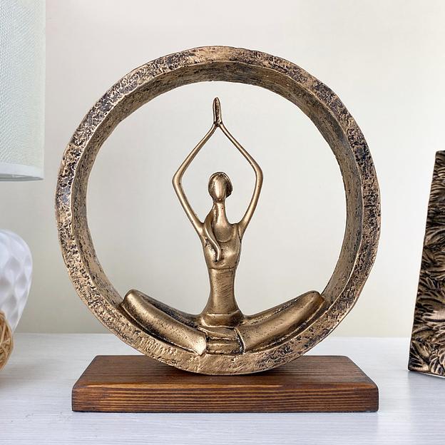 Статуэтка «Поза йоги» № 3, опт фото 2