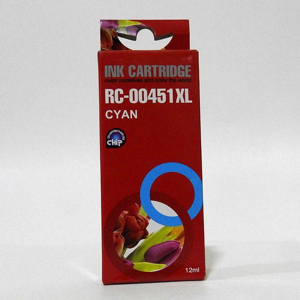 Картридж Canon CLI-451XLC Cyan Jet Tek опт фото 1