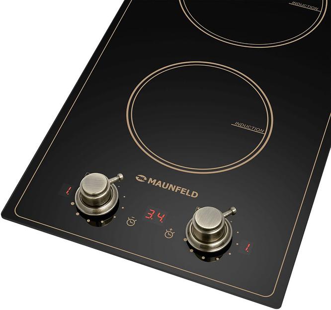 Индукционная варочная поверхность Maunfeld CVI292MBKBR черный фото 4