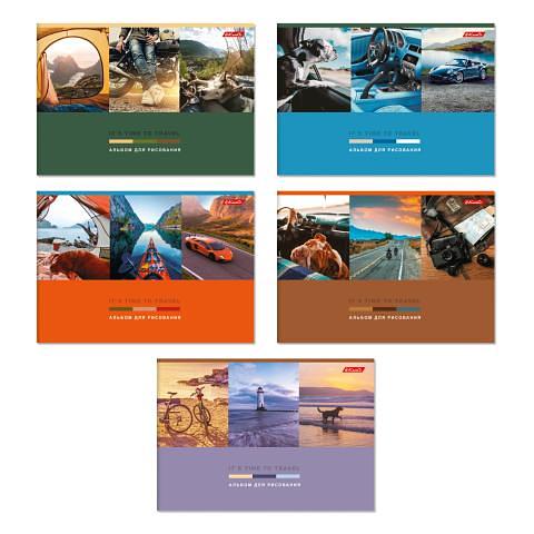 Альбом для рисования, А4, 40л., на скобе, 100 г/м2, Вокруг света, SVETOCH 40АЛСК4_000224 фото 1