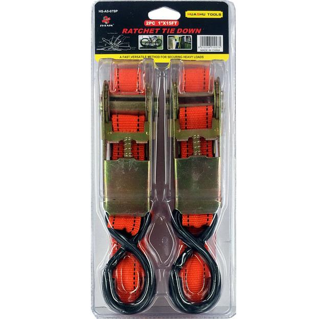 Ремень Для Крепления Груза, 2шт. 4.5м Х 25мм, HS-A5-07SP фото 1