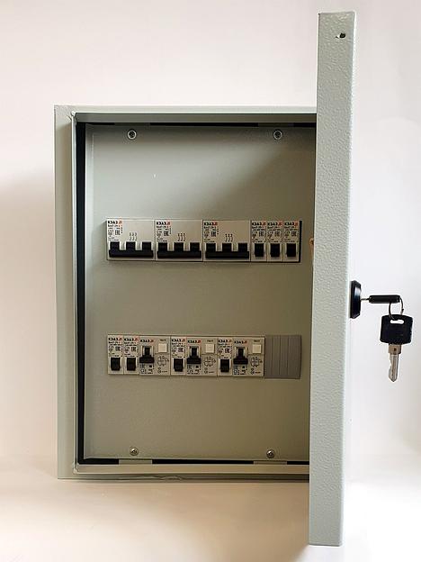 Щиток НКУ 63А-ЩРН-24-IP54 13 автоматов М23 фото 1