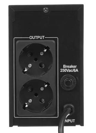 Exegate EP285604RUS ИБП ExeGate SpecialPro UNB-800.LED.AVR.EURO <800VA/480W, LED, AVR, 2 евророзетки, Black> фото 5