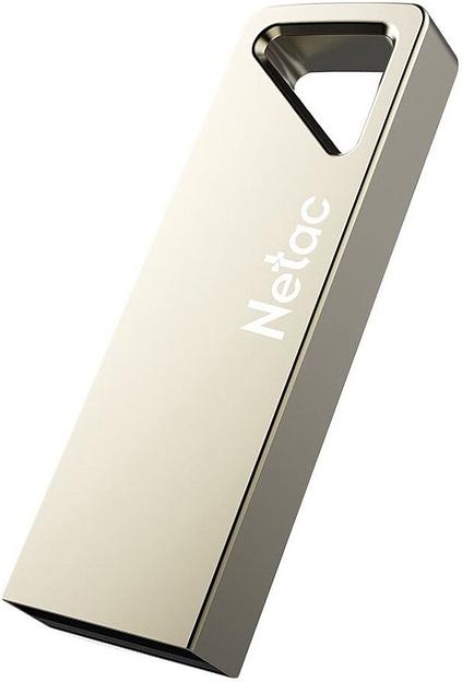 Флеш Диск Netac 64Gb U326 NT03U326N-064G-20PN USB2.0 серебристый фото 1