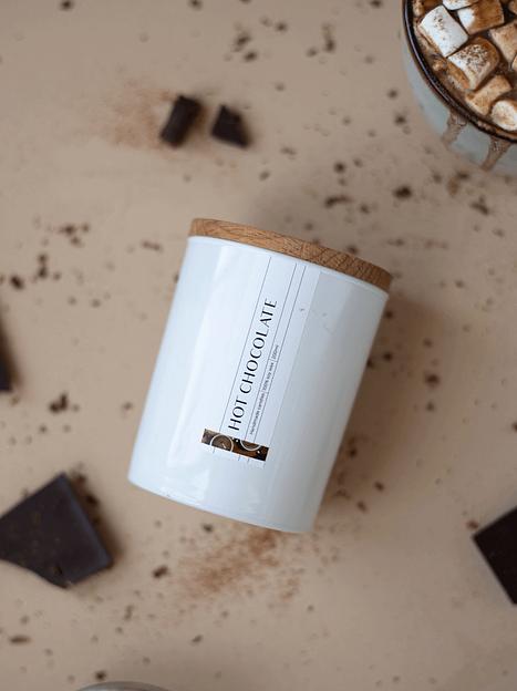 Свеча ароматическая Aesthete home «Hot Chocolate» 250 мл ОПТ фото 3