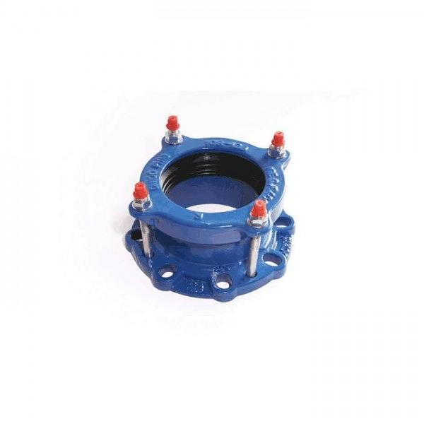 Муфта чугун соединительная Ду 100 (Дн 109-133) Ру16 L=120мм ПФРК фото 1