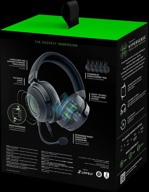 Гарнитура Kraken V3 Hypersense Razer Kraken V3 HyperSense (RZ04-03770100-R3M1) фото 7