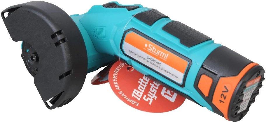 Углошлифовальная машина Sturm! CAG1276C 19500об/мин рез.шпин.:M14 d=76мм фото 2