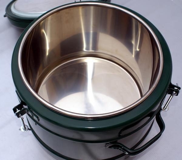 Термос 12 л. нерж. колба, кругл. /1/ фото 1