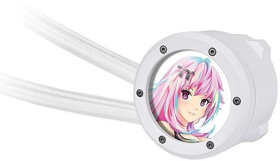 Система водяного охлаждения Thermaltake TH420 V2 Ultra EX Snow ARGB Soc-AM5/AM4/1151/1200/1700 белый Al+Cu LCD Ret (CL-W428-PL14SW-A) фото 2