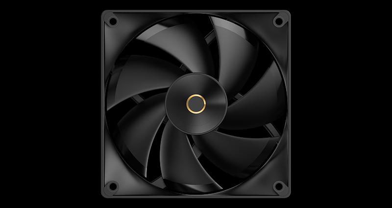 Вентилятор для корпуса Ocypus Delta F12 BK 3 IN 1, 120x120x25mm, 4-PIN PWM, 500-2000 RPM, 29 DBA MAX, HYDRO BEARING фото 3