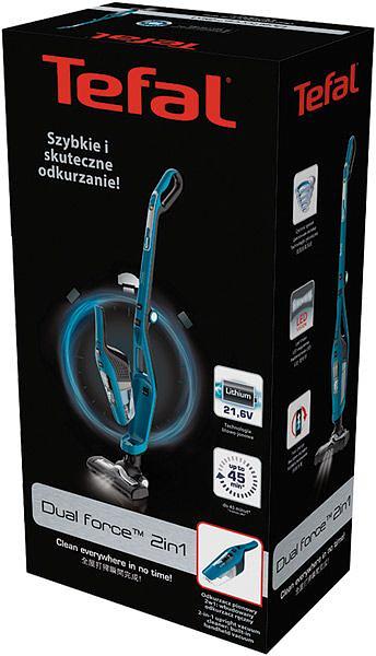 Пылесос Tefal TY6751WO 750Вт голубой/черный фото 4