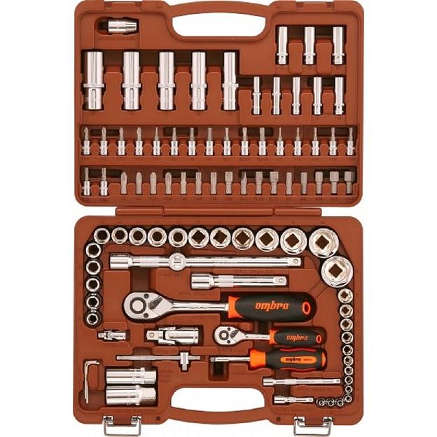 Ombra OMT94S Набор инструмента универсальный 1/4", 1/2"DR, 94 предмета фото 1