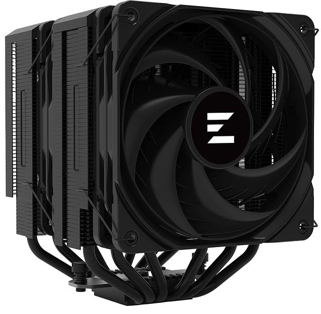 Кулер для процессора ZALMAN CNPS14X DUO BLACK, 2x120mm FANS, 6 HEAT PIPES, 4-PIN PWM, 600-2000 RPM, 29,7 DBA MAX, HYDRO BEARING, FULL SOCKET SUPPORT (CNPS14X DUO BLACK) фото 1