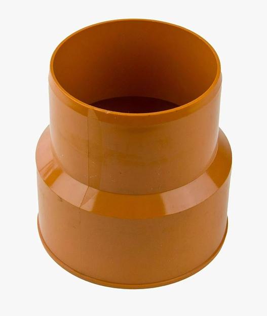 Переходник 110 на чугунную трубу без манжеты для наружной канализации фото 2