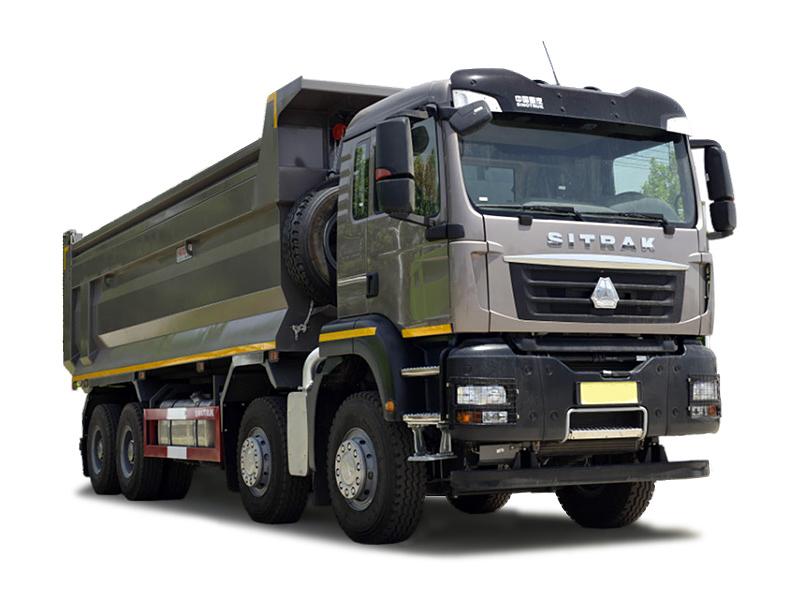 Самосвал Sitrak C7H 8×4, U-образный кузов фото 1