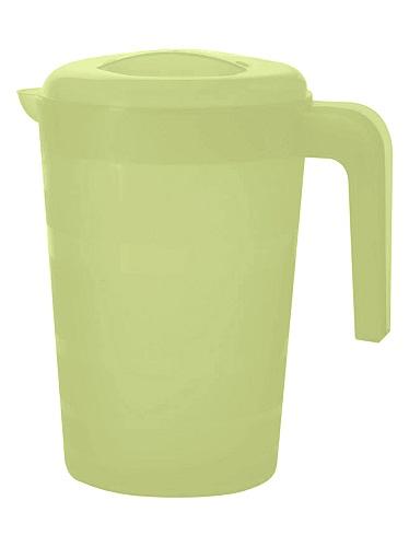 Кувшин 2,0 л. пластик. с крышкой зеленый /1/24/ фото 1