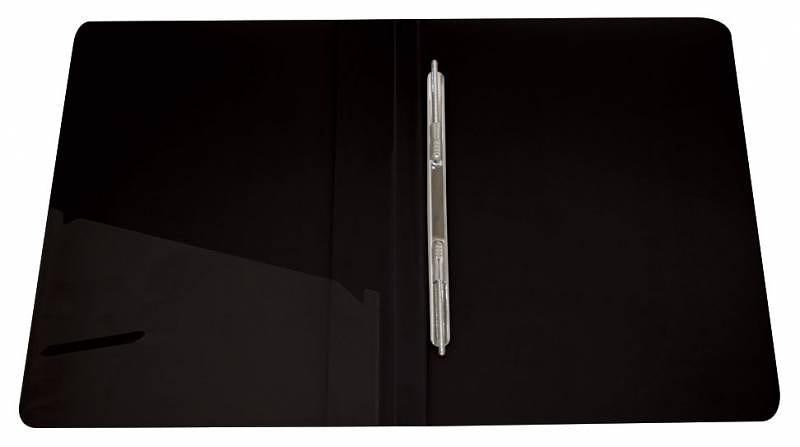 Папка метал.пруж.скоросш. Бюрократ -PZ07P A4 пластик 0.7мм внут.и торц.карм ассорти фото 2