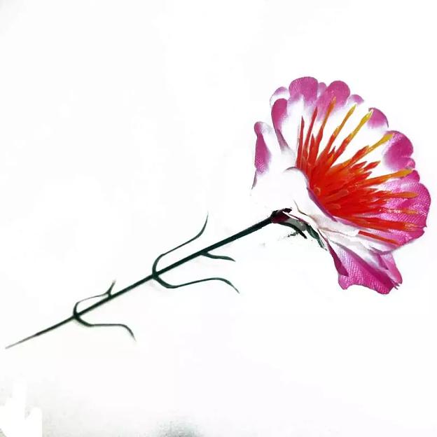 Искусственный георгин на ножке 24см 159-127 фото 3