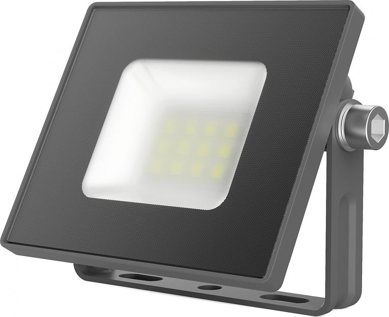 Прожектор уличный Gauss Qplus 688100310 светодиодный 10Втсерый фото 1