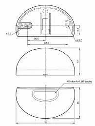 Радар OptiMotion Stereo Black с определением направления черный dormakaba фото 3