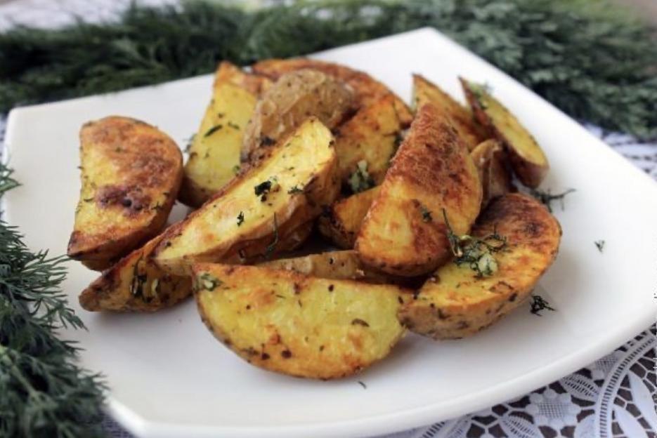 Картофель жареный со специями в кожуре «По-деревенски» замороженный 10 кг, опт фото 1