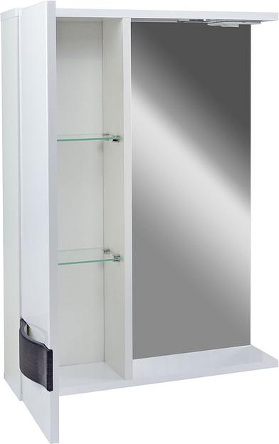 Зеркало-шкаф Канны 55 DORATIZ 2712.641, левый, белый фото 3
