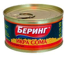 Икра сома, Беринг, 125 г ОПТ фото 1