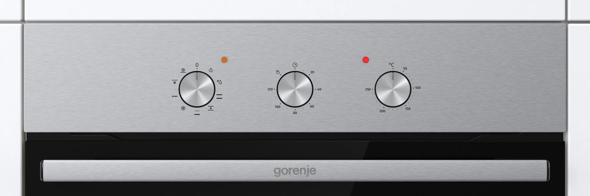 Духовой шкаф Электрический Gorenje BO6727E03NX черный фото 9