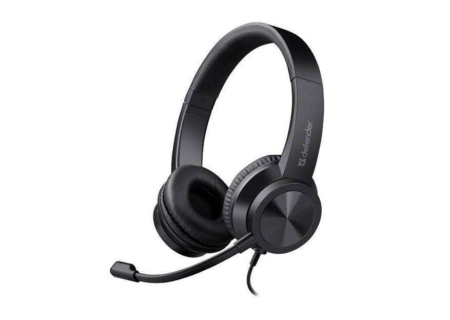 Defender Компьютерная гарнитура Tune 150 черный, провод 1.8 м_1 фото 1