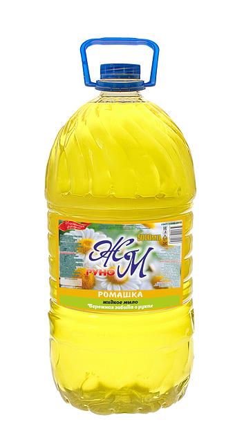 Жидкое мыло «Руно» с ромашкой 5 л, опт фото 1