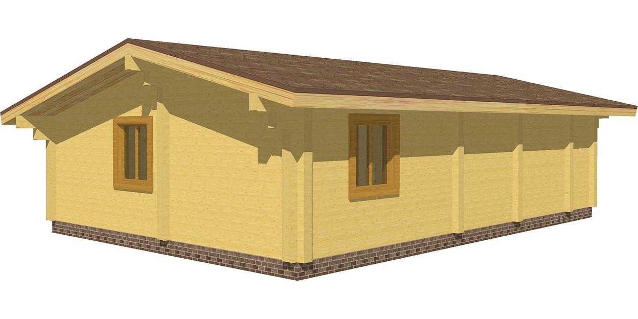 Проект дома ДБО-72-8 12x8,5 фото 5