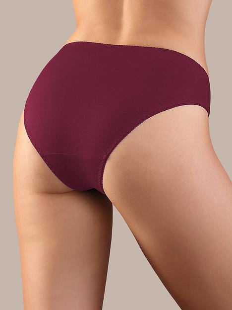 Женские трусы Senso «Миди» 1с359 марсала ОПТ фото 2