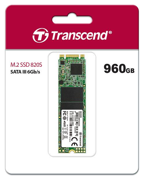 Твердотельный накопитель SSD Transcend 960GB M.2 2280 SSD, SATA3 B+M Key, TLC R/W: 550/500 MB/s фото 4